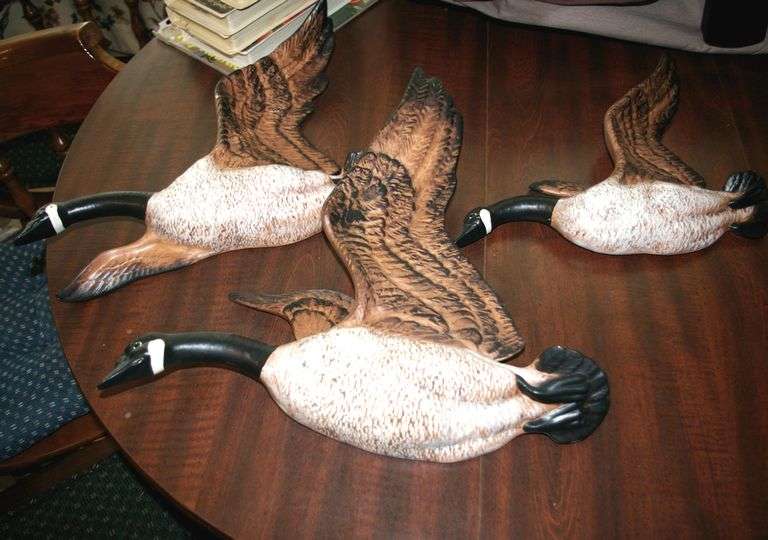 Ceramic Goose Figurines