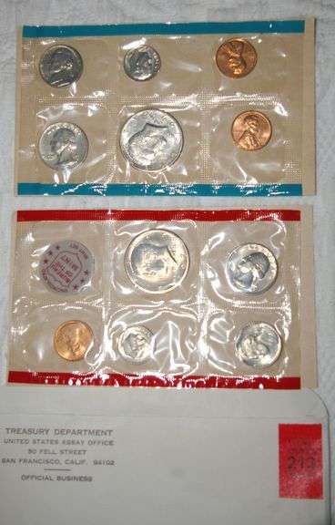 1971 Uncirculated U.S. Double Mint Coin Set
