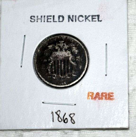 1868 Shield Nickel