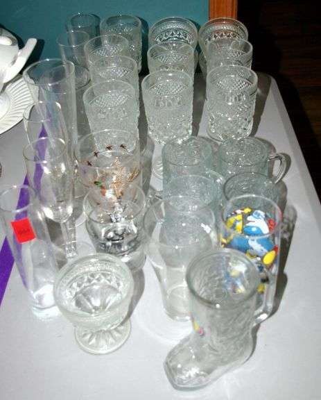 Assorted Glassware