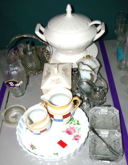 Assorted Glassware