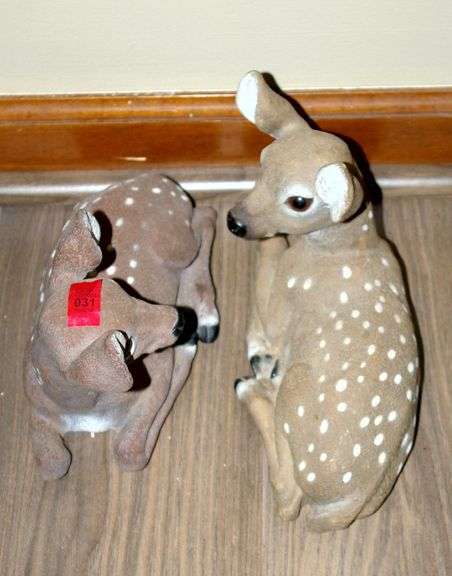 2 Fawn Door Stops