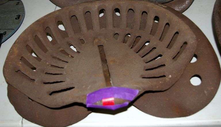 2 Vintage Tractor Seats