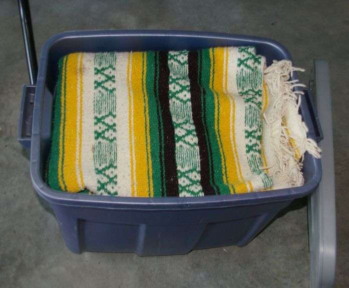 Tote & Contents (Mostly Blankets)