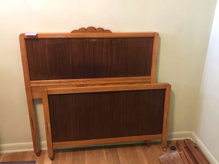 1931 Twin Bed - headboard & footboard