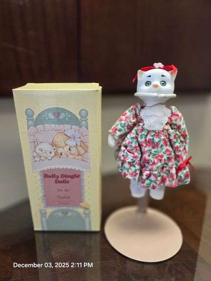 Dolly Dingle Porcelain Doll by Bette Ball