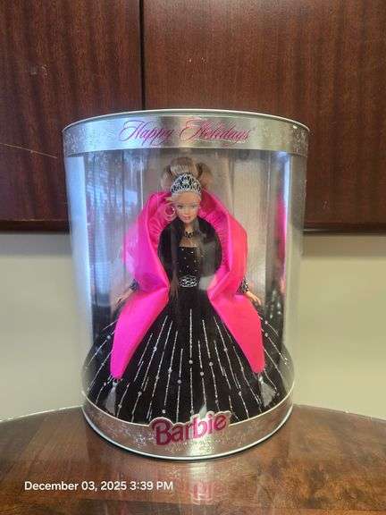1998 Happy Holidays Special Edition Hallmark Mattel Barbie