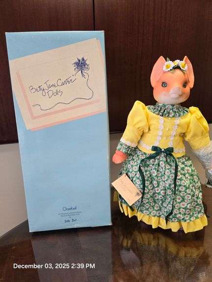 Betty Jane Carter Limited Edition Musical Porcelain Doll