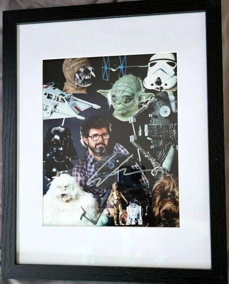 George Lucas Signed Print