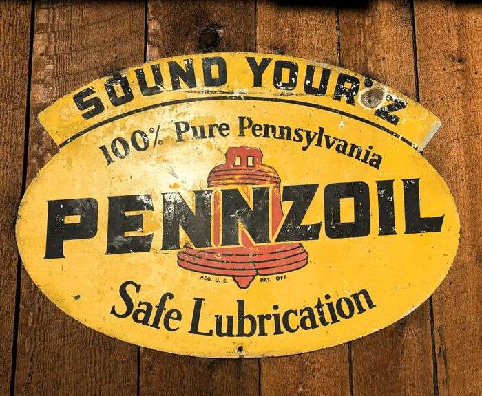 Pennzoil Sign