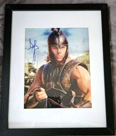 Brad Pitt Signed Print