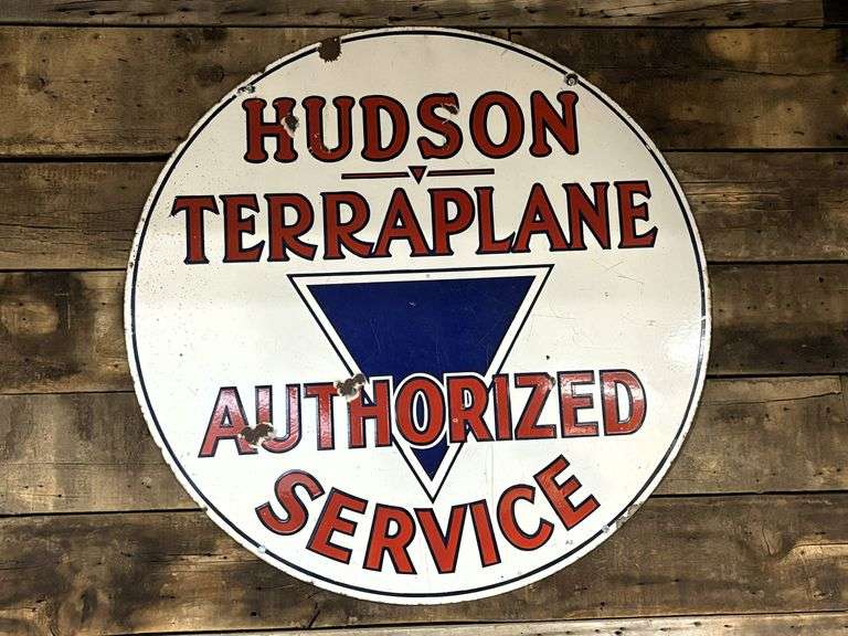 Hudson Terraplane Sign
