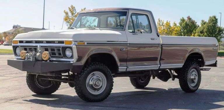 1976 Ford F250 Ranger 4x4 Pickup