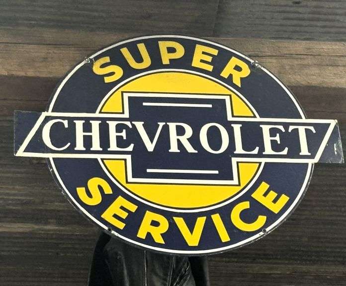 Chevrolet Service Sign