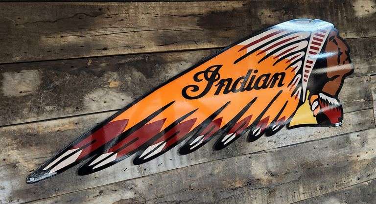 Indian Motorcycle Sign