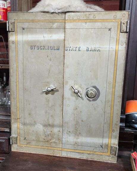 Vintage Bank Safe