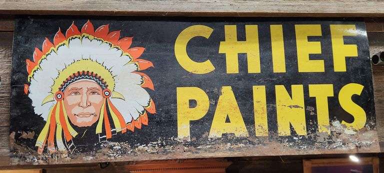 Chief Paint Sign