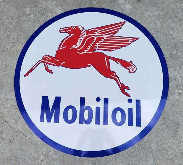 Mobil Oil Sign