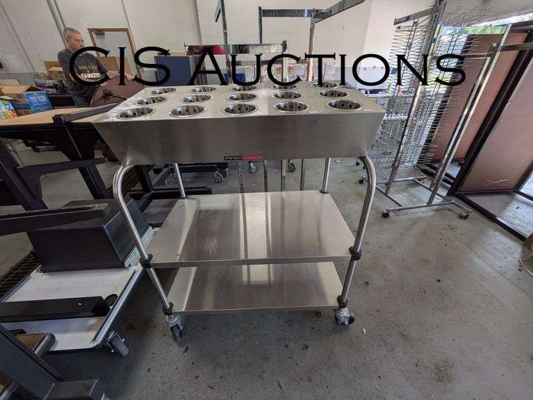 KITCHEN SILVERWARE CART