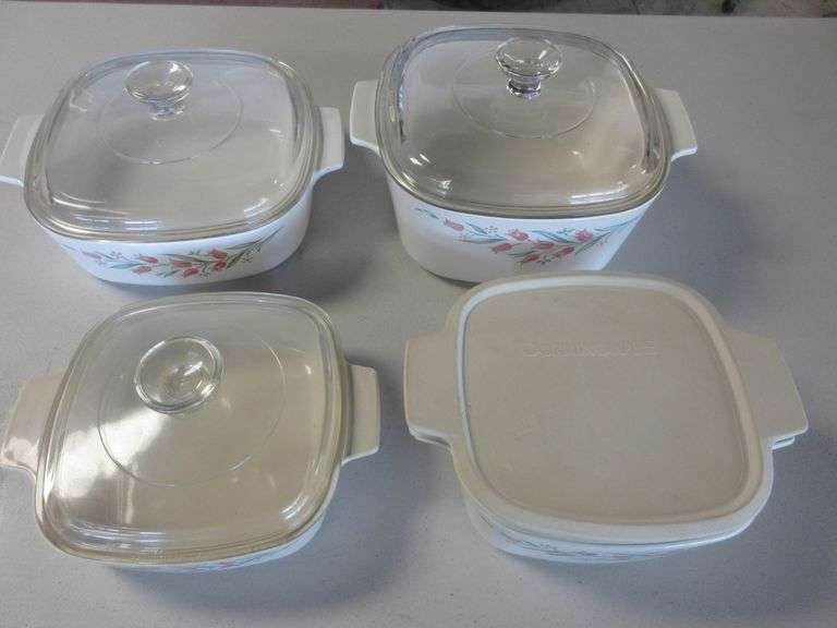 4) "Rosemarie" Casserole Dishes