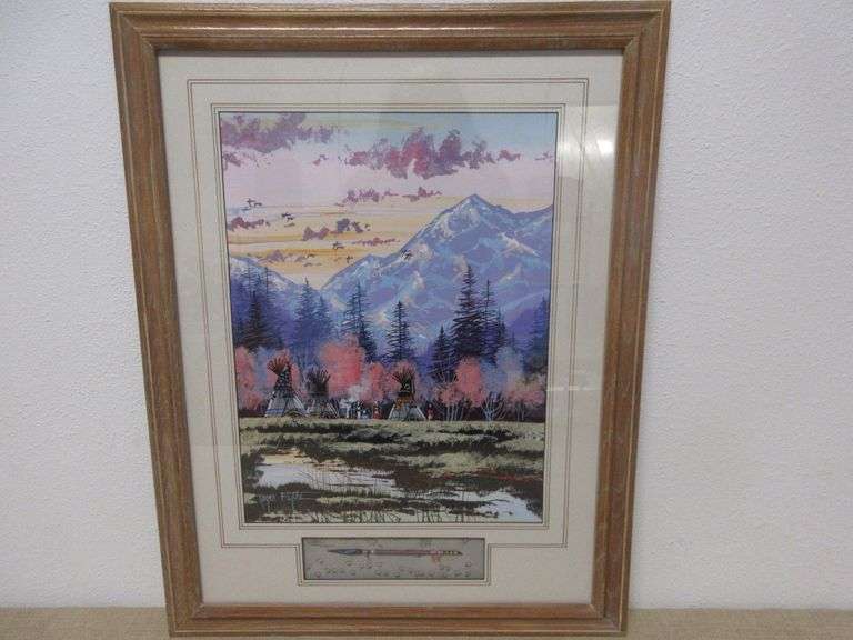 "The Promised Land" Original Acrylic Painting by Roger Flythe "Signed"