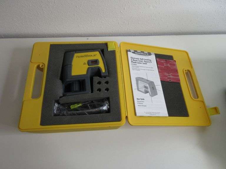 Robo Tools Electronic Self-Leveling Five Beam Laser Level