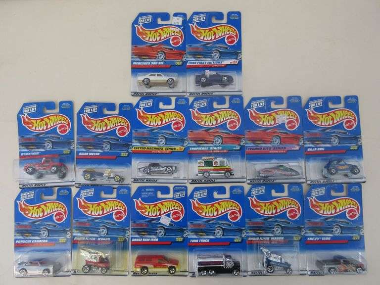14) Hot Wheels