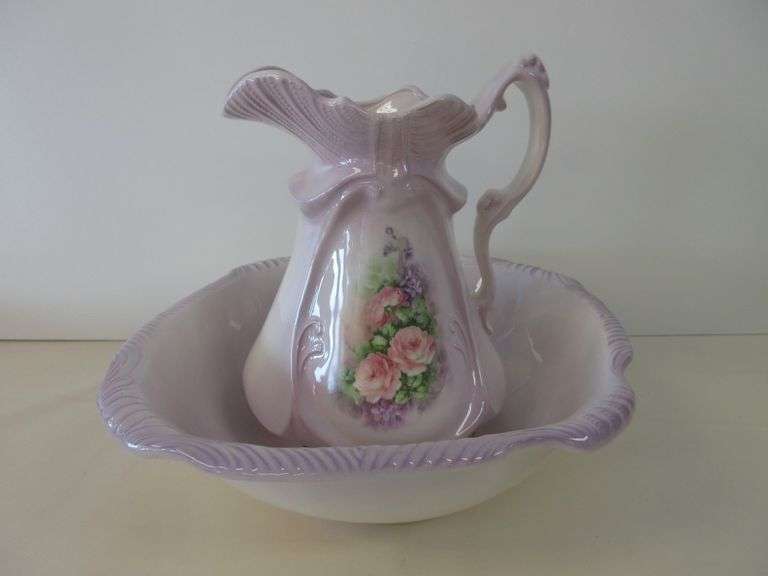 Pitcher and Wash Basin