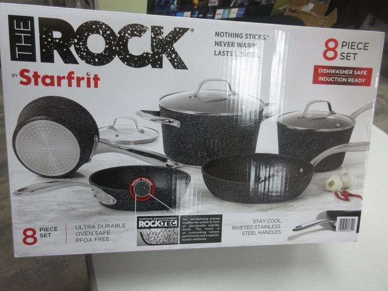 The Rock Starfrit 8PC Pan Set