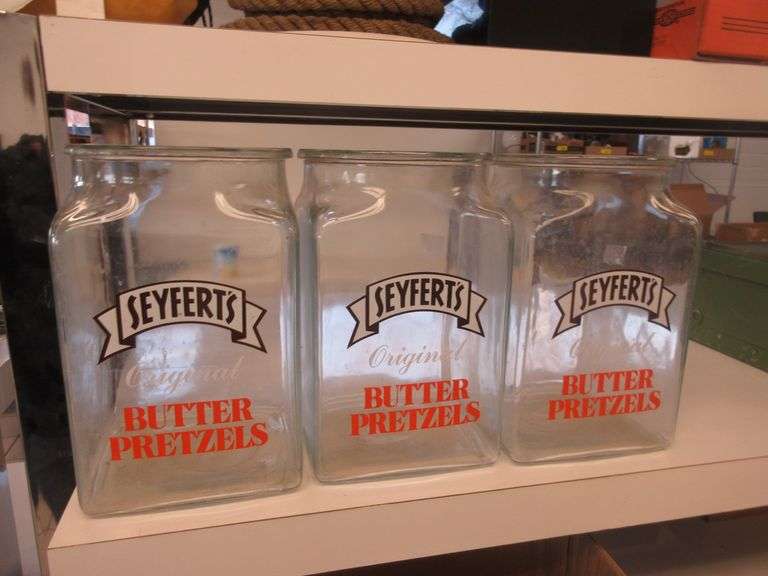 3) Seyfert's Butter Pretzel Jars