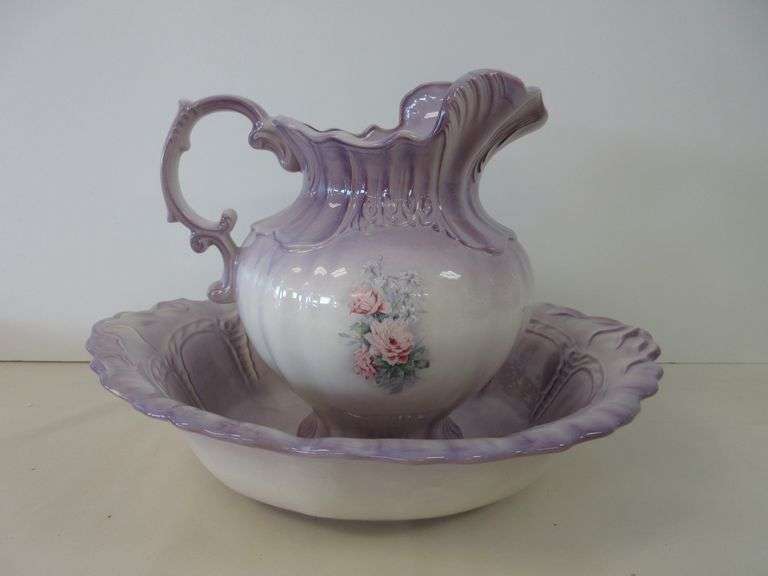 Pitcher and Wash Basin