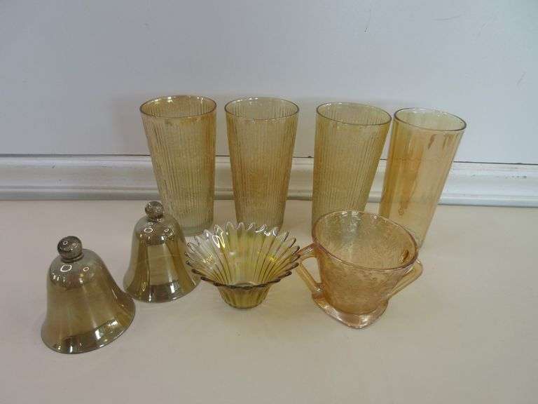 Yellow Depression Glassware & Bowls