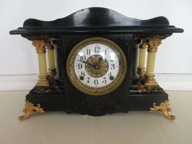 Working 1906 Seth Thomas Model 35 Mantel Clock