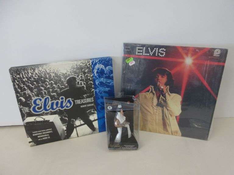 Elvis Album, Book and Figurine