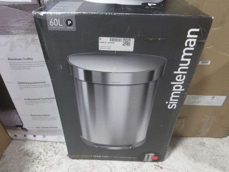 Simple Human 15.9 Gallon Garbage Can