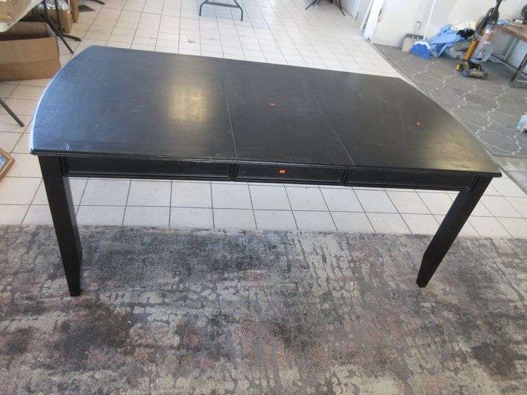 Black Dining Table