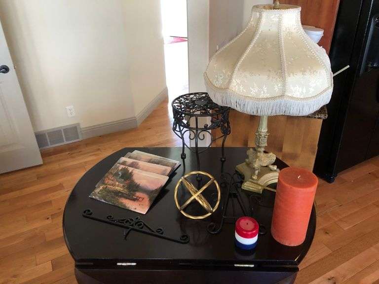 Lamp, Metal Décor, Thomas Kinkade Seasons of Reflection Collection