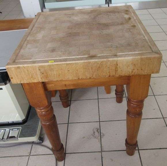 Cutting Block Table