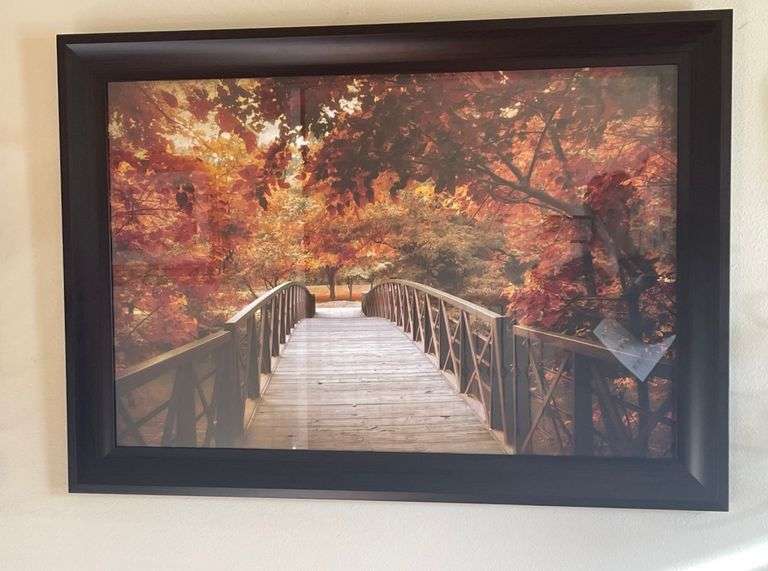 Beautiful Bridge Framed Picture