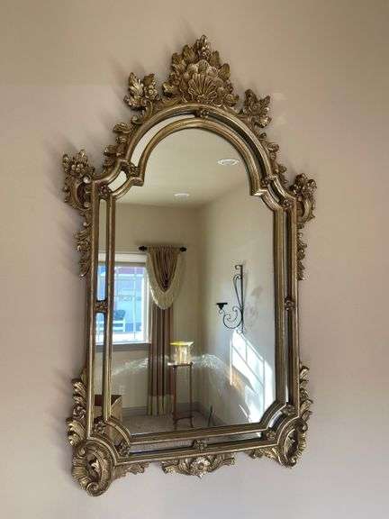 Ornate Gold Framed Mirror
