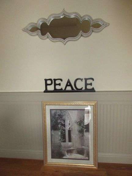 Framed Picture, Peace, Mirror