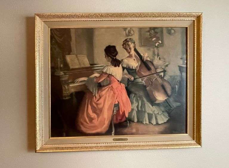 Recital Fredric Meizen Painting