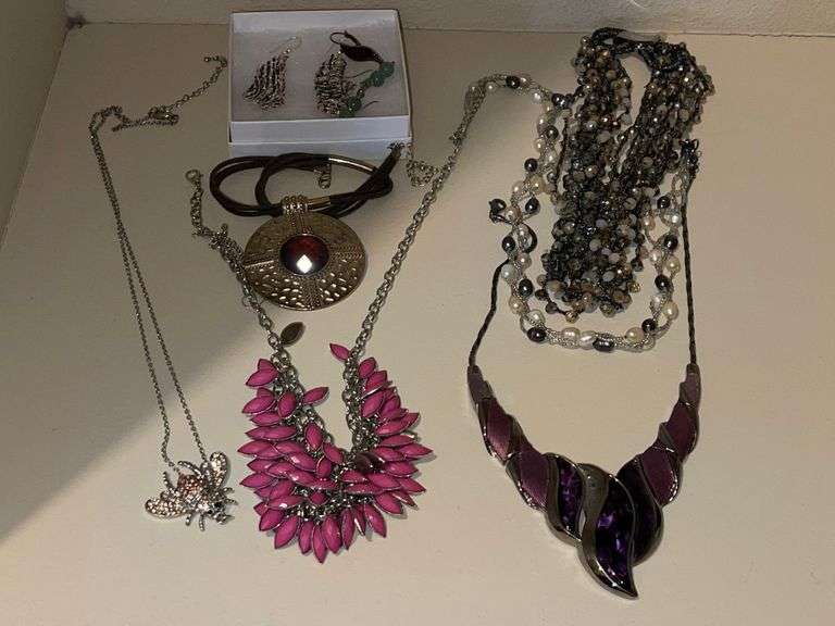 Necklaces, Earrings
