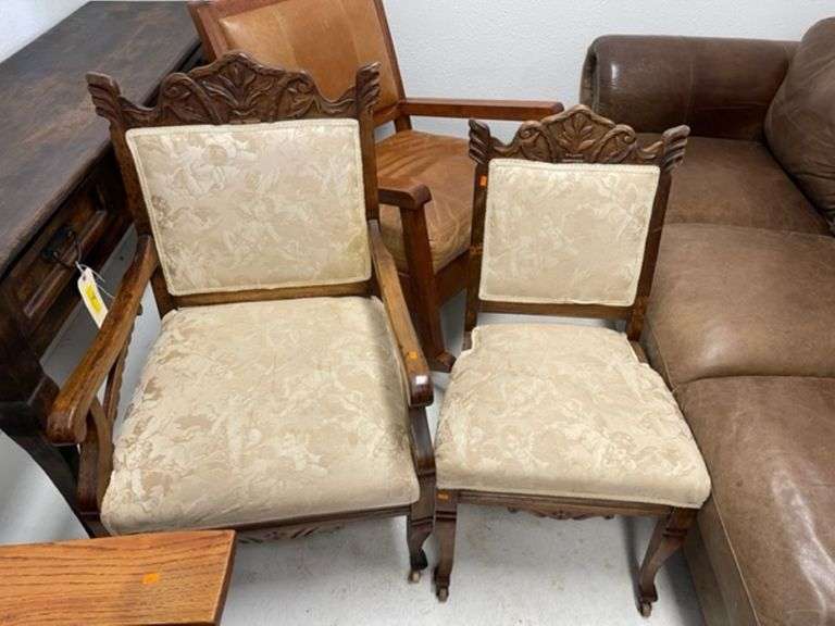 2) Upholstered Chairs