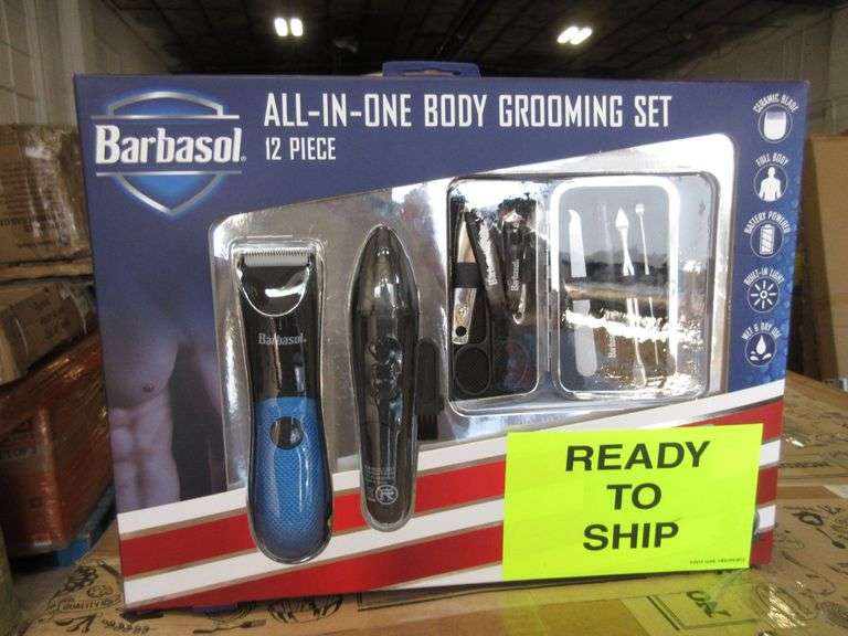 Barbasol All-In-One Body Grooming Set