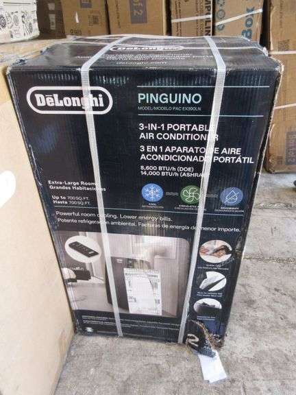 DeLonghi 3-in-1 Portable Air Conditioner
