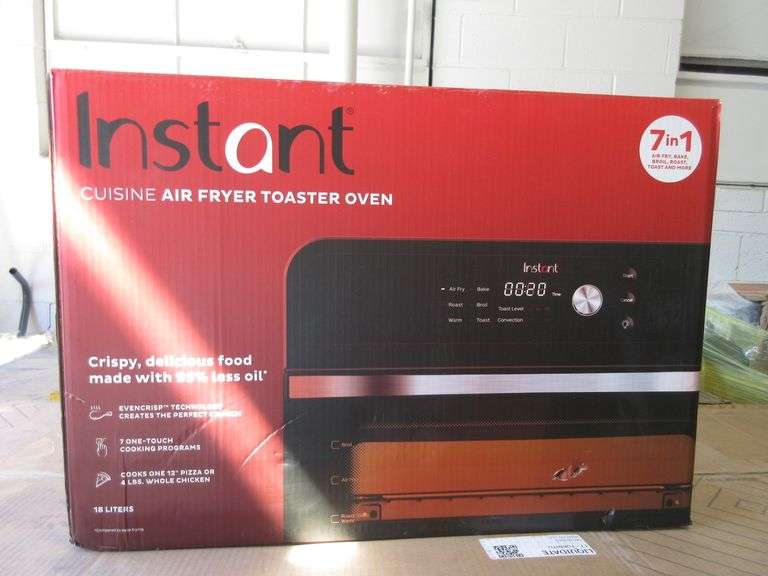 Instant Air Fryer Toaster Oven