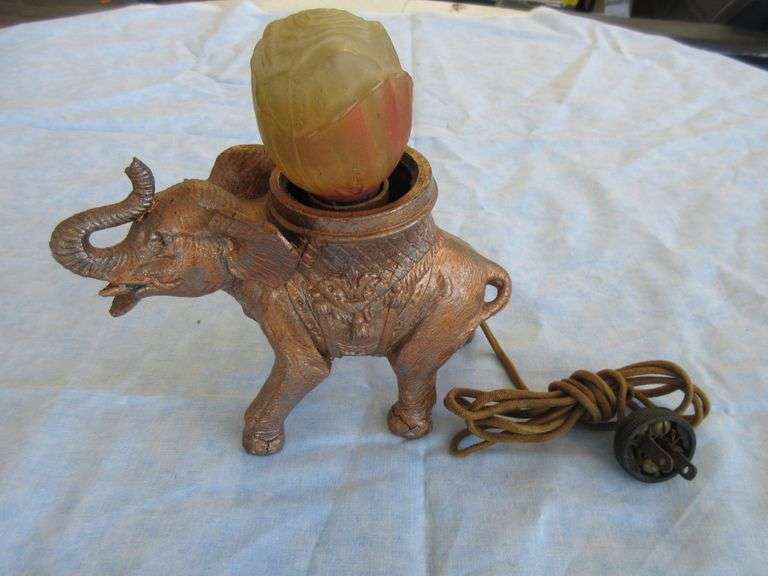 Vintage Elephant Light