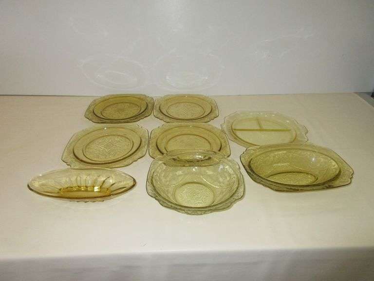 Yellow Depression Glass