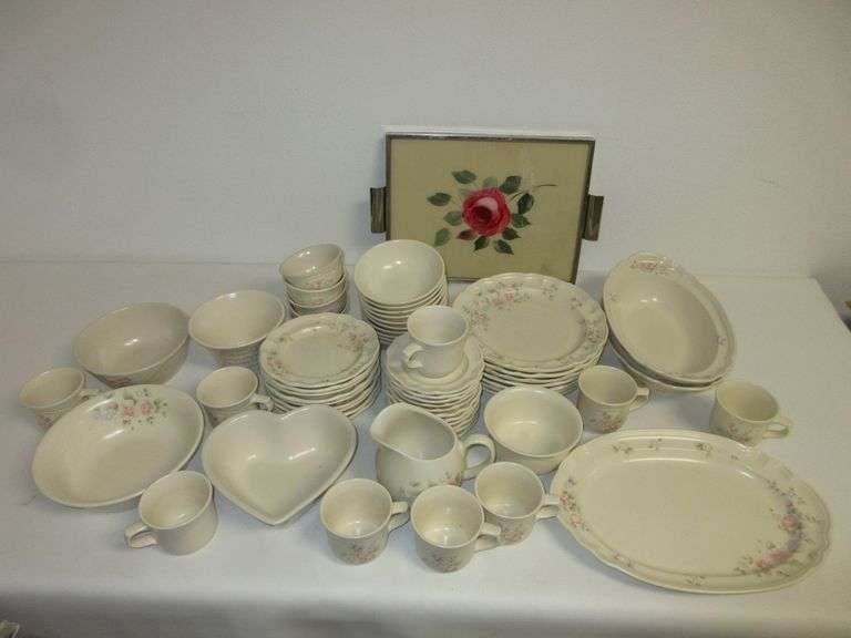 Pfaltzgraff Dish Set Prime Time Auctions Inc